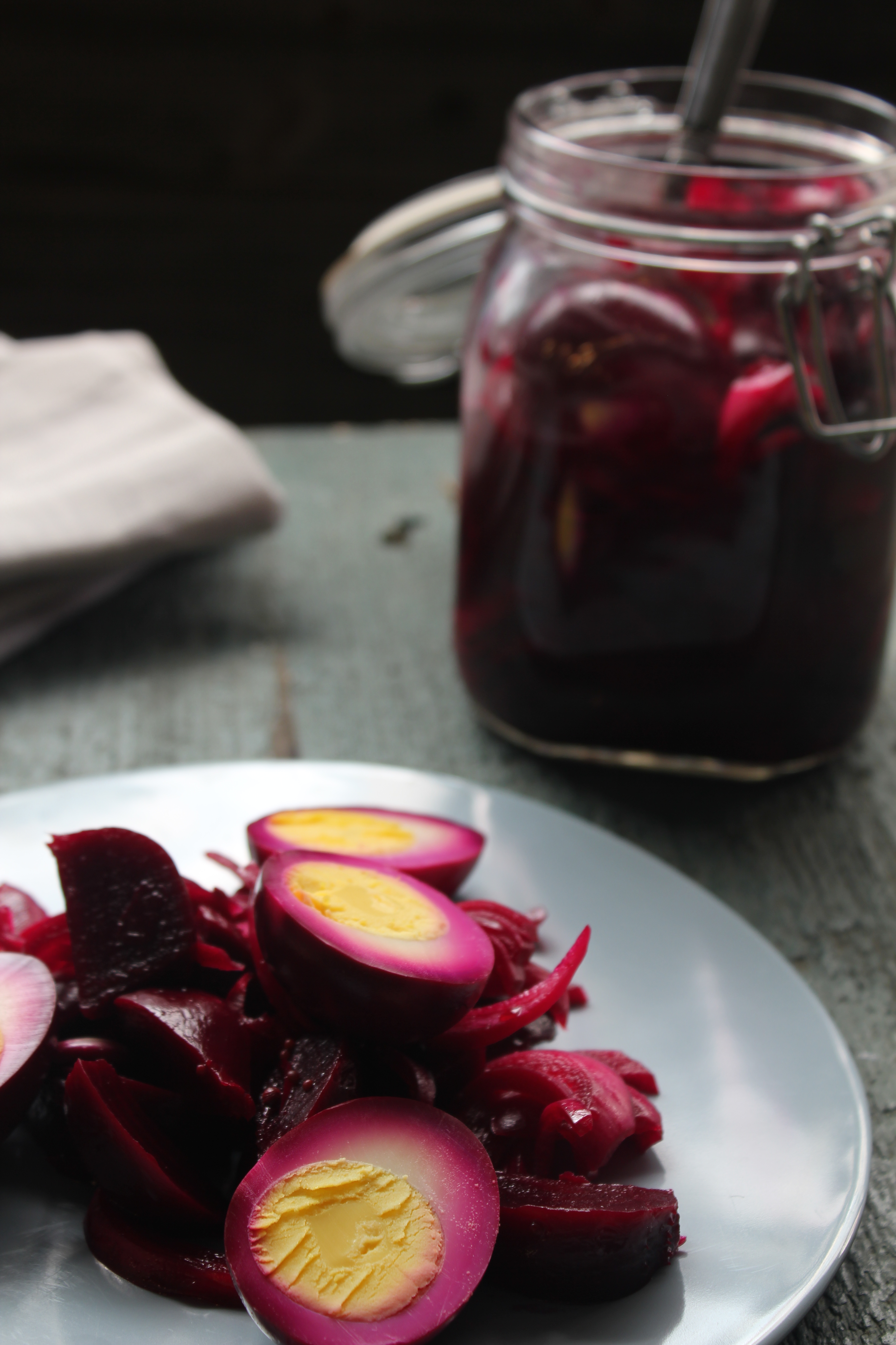 Pickled Eggs And Beets